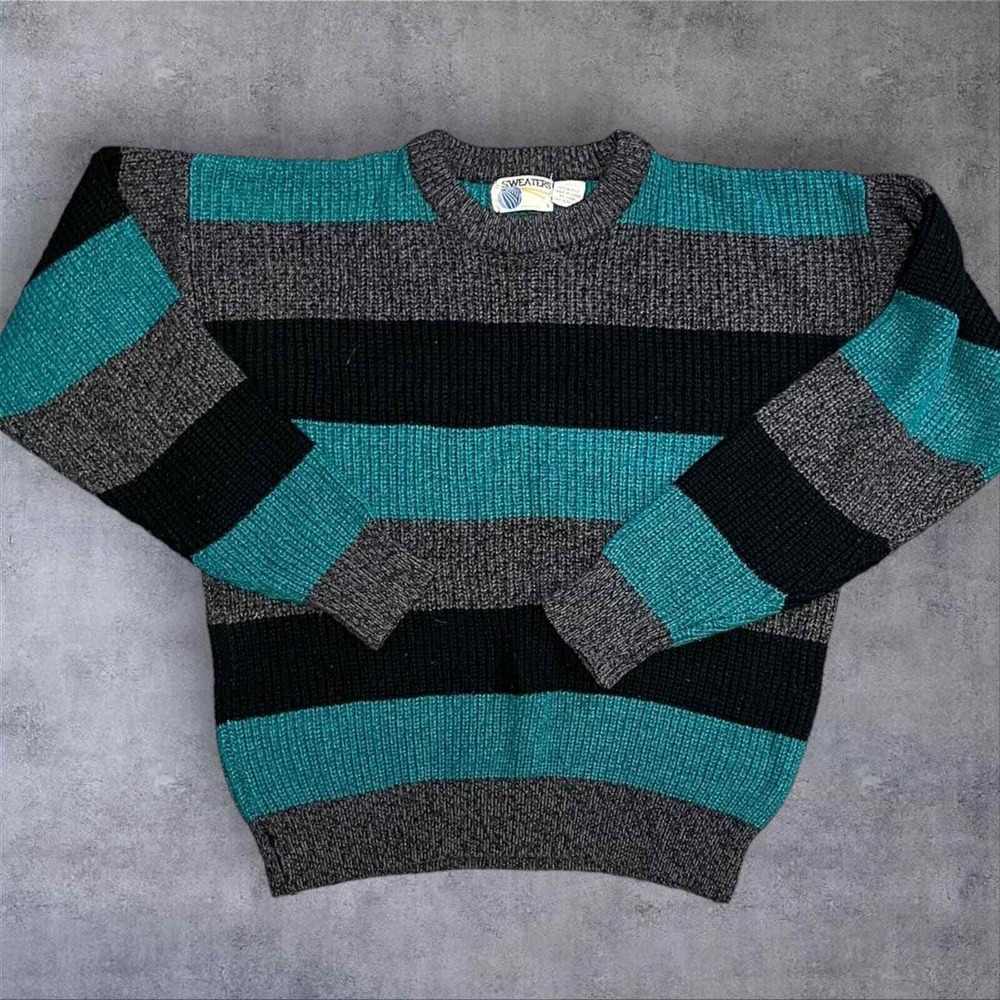 Vintage sweater mens‎ large acrylic